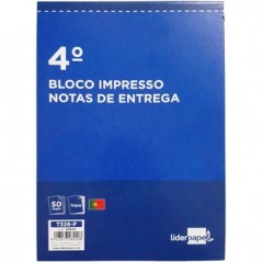 5un Blocos Impressos-Nota de Entrega- 155x215mm c/Triplicado