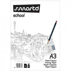 Papel Vegetal Esquico A3 38gr 50 Folhas