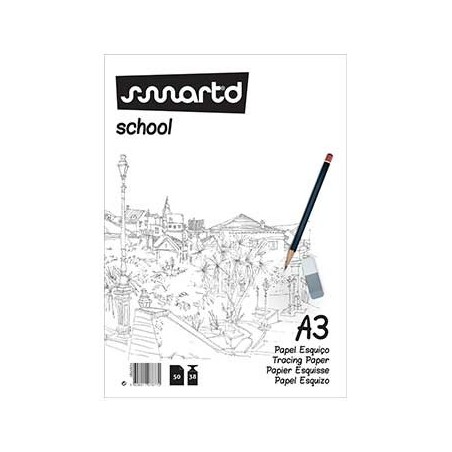 Papel Vegetal Esquico A3 38gr 50 Folhas