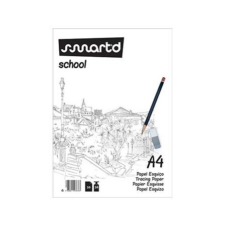 Papel Vegetal Esquico A4 38gr 50 Folhas