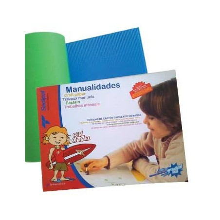 Trabalhos Manuais (Sadipal) Papel Ondulacolor 10 Folhas / Es