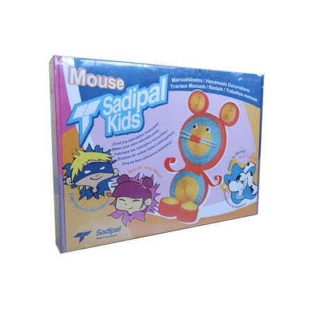 Kit Montagem Cartao (Sadipal Kids) (Mouse) / Escolar / Traba
