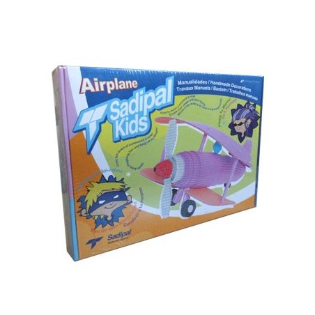 Kit Montagem Cartao (Sadipal Kids) (Aviao) / Escolar / Traba