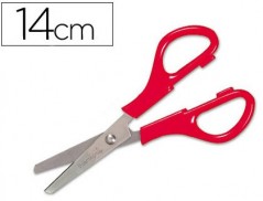 TESOURA ESCOLAR LIDERPAPEL COM PONTAS REDONDAS DE 14 CM