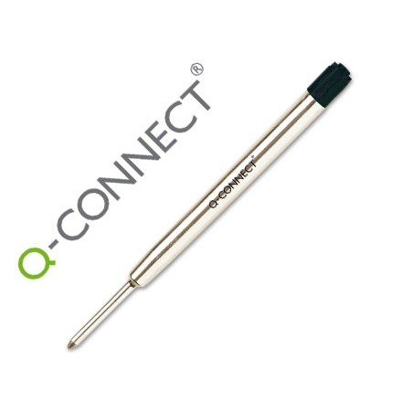 RECARGA PARA ESFEROGRAFICAS Q-CONNECT TIPO PARKER PRETO