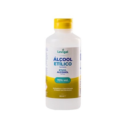 Alcool Etilico 70% 250ml / Saude e Seguranca / Protecao