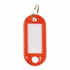 Porta Chaves Cor Vermelho Pack 100un