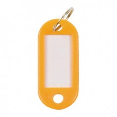 Porta Chaves Cor Amarelo Pack 100un