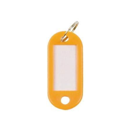 Porta Chaves Cor Amarelo Pack 100un
