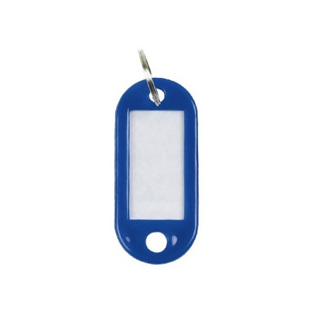 Porta Chaves Cor Azul Pack 100un