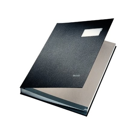 Pasta Assinaturas Leitz 5700 20 Divisoes  Preto / Arquivo e