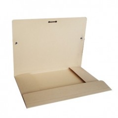 5un Pasta Cartolina 350gr 310x230 Abas/Elast Bege / Arquivo