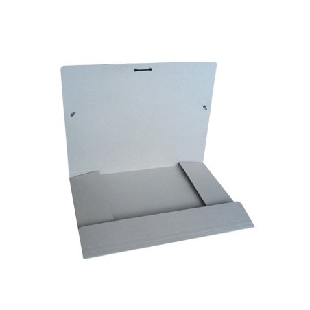 5un Pasta Cartolina 350gr 310x230 Abas/Elast Cinza / Arquivo