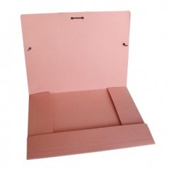 5un Pasta Cartolina 350gr 310x230 Abas/Elast Salmao / Arquiv