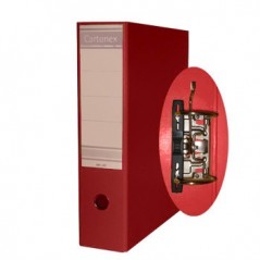 Pasta Arquivo 200AC 350x290x80 S/Cx Vermelha / Arquivo e Org