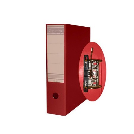 Pasta Arquivo 200AC 350x290x80 S/Cx Vermelha / Arquivo e Org
