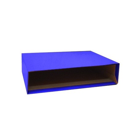 Caixa Cartao Micro p/Pasta Arquivo 200AC 350x290 L80 Azul /