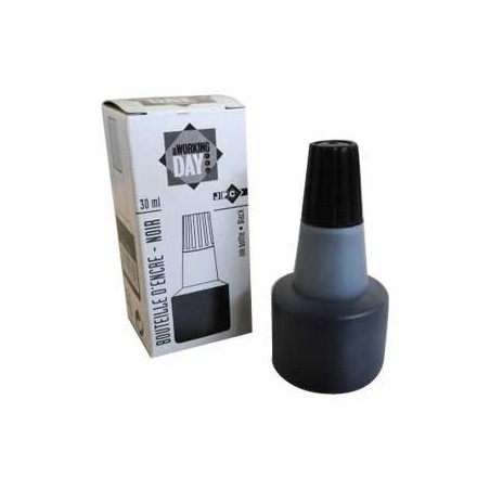 Tinta Numeradores/Datador Metal  c/oleo 30ml Preto / Escrito