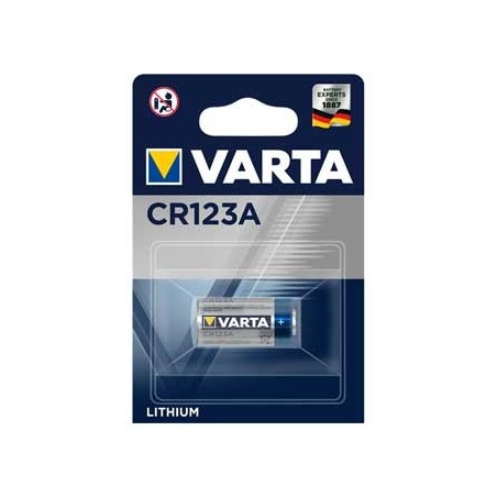 Pilha CR123A Varta 3V 1600mAh (6205) / Cabos e Baterias / Pi