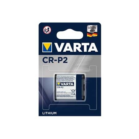 Pilha de Lithium CR-P2 6V-1600mAh - 1unid / Cabos e Baterias