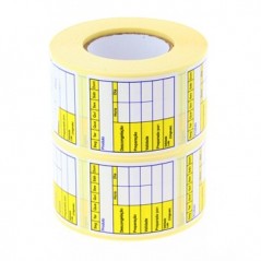 Etiquetas Pre-impressas (Congelacao) 40x45mm 2 Rolos 2x500un