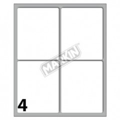 Etiquetas 70x56mm Markin Cod 47 10Folhas 40un / Papeis e Tra