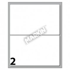 Etiquetas 115x70mm Markin Cod 53 10 Folhas 20un / Papeis e T