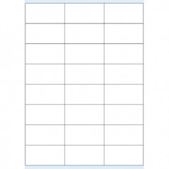 Etiquetas Transparente (Laser/Copier)70x36mm 100 Folhas A4 /