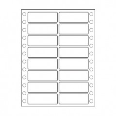 Etiquetas Continuo 102X36 (2 Vias) Cx8000 / Papeis e Transfo