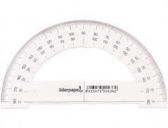 TRANSFERIDOR LIDERPAPEL 13 CM PLASTICO TRANSPARENTE