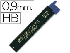 MINAS FABER-CASTELL GRAFITE 9069 0,9MM HB TUBO DE 12 MINAS