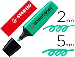 MARCADOR FLUORESCENTE STABILO BOSS 70 TURQUESA