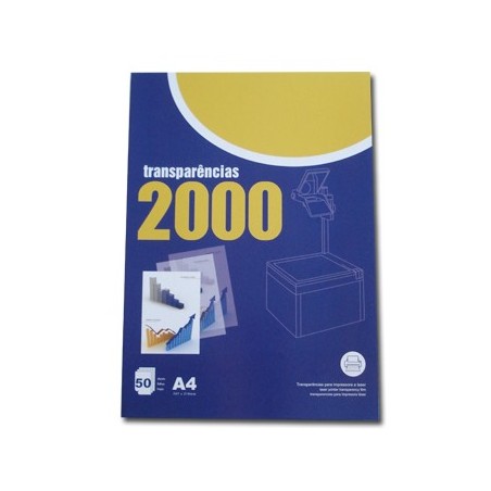 Transparencias p/Laser/Copier  A4 50Folhas / Papeis e Transf