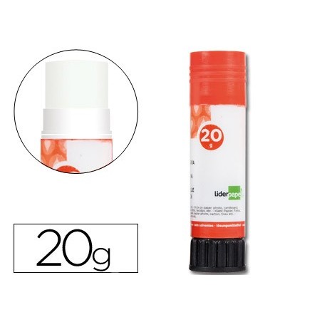 COLA EM BATON LIDERPAPEL, EMBALAGEM DE 20 GR