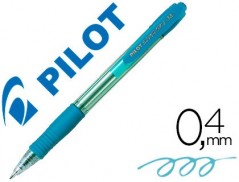 ESFEROGRAFICA PILOT SUPER GRIP CELESTE -RETRATIL -COM GRIP-T