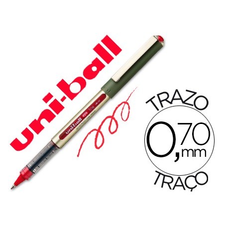 MARCADOR UNI-BALL ROLLER UB-157 VERMELHO 0,7 MM