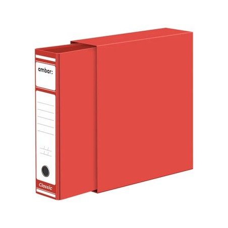 5un Pasta Arquivo+Cx Fixa L80 310x290 Comercial Vermelho