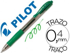 ESFEROGRAFICA PILOT G-2 VERDE TINTA GEL -RETRATIL -COM GRIP