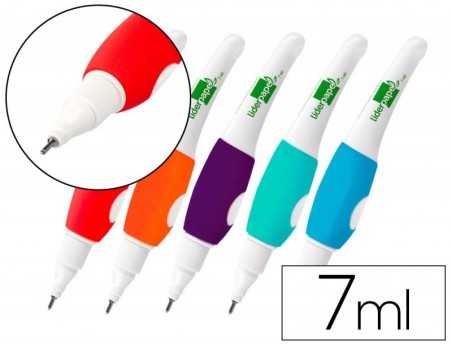 LAPIS CORRETOR LIDERPAPEL 7ML PONTA METALICA EM BLISTER