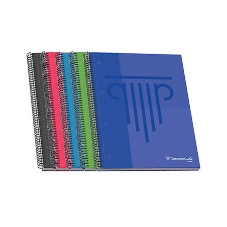 5un Caderno Espiral A5 Pautado Ambar WB Sortido 1un