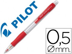 LAPISEIRA PILOT SUPER GRIP VERMELHO 0,5 MM COM GRIP
