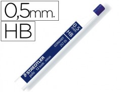 MINAS STAEDTLER GRAFITE 0,5 MM HB TUBO COM 12 MINAS