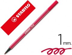 MARCADOR STABILO AGUARELAVEL PEN 68 VERMELHO ESCURO 1 MM