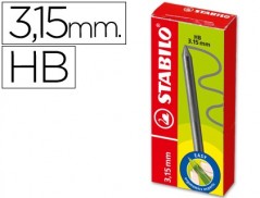 MINAS STABILO EASY ERGO GRAFITE HB DE 3,15 MM -CAIXA DE 6 MI
