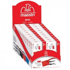 Agrafador Alicate Mini Nº10 12Folhas Metálico Expositor 20un