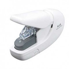 PLUS Agrafador sem agrafes Plus Flat-Clinch SL-106AB Branco