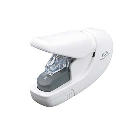 PLUS Agrafador sem agrafes Plus Flat-Clinch SL-106AB Branco