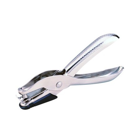 Furador 1 Furo Eagle 6 Folhas Prata / Escritorio e Papelaria