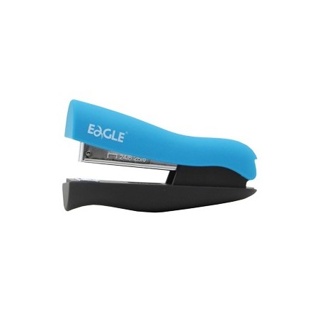 Agrafador 24/6 20 Folhas Eagle Neon Color Azul