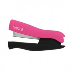 Agrafador 24/6 20 Folhas Eagle Neon Color Rosa